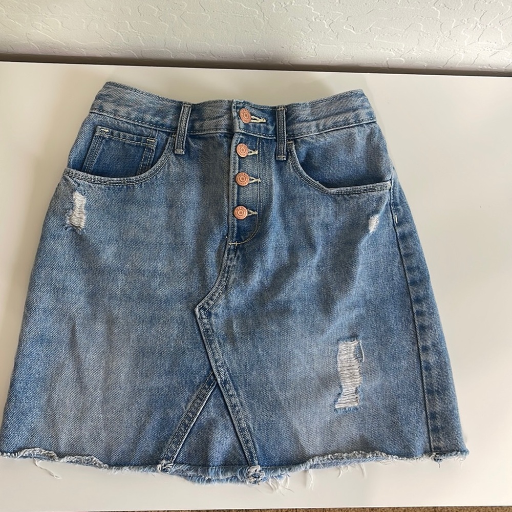 Jean skirt